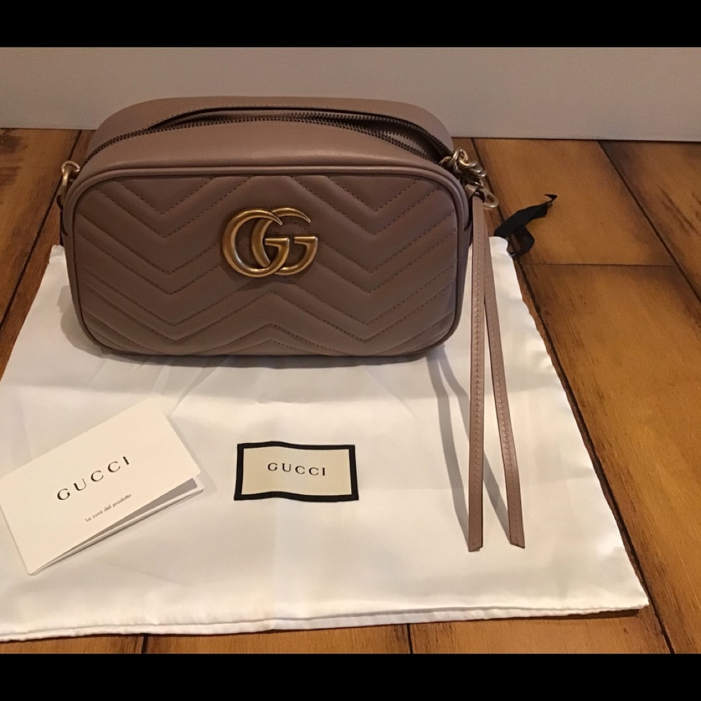 Gucci Marmont Matelasse small shoulder bag